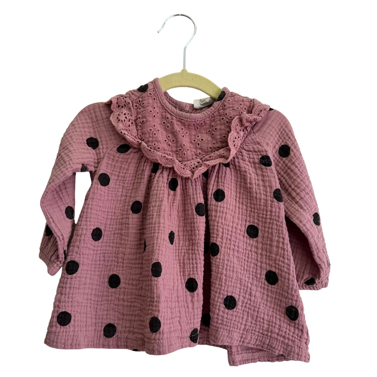 Jessica Simpson Muslin Polka Dot Top