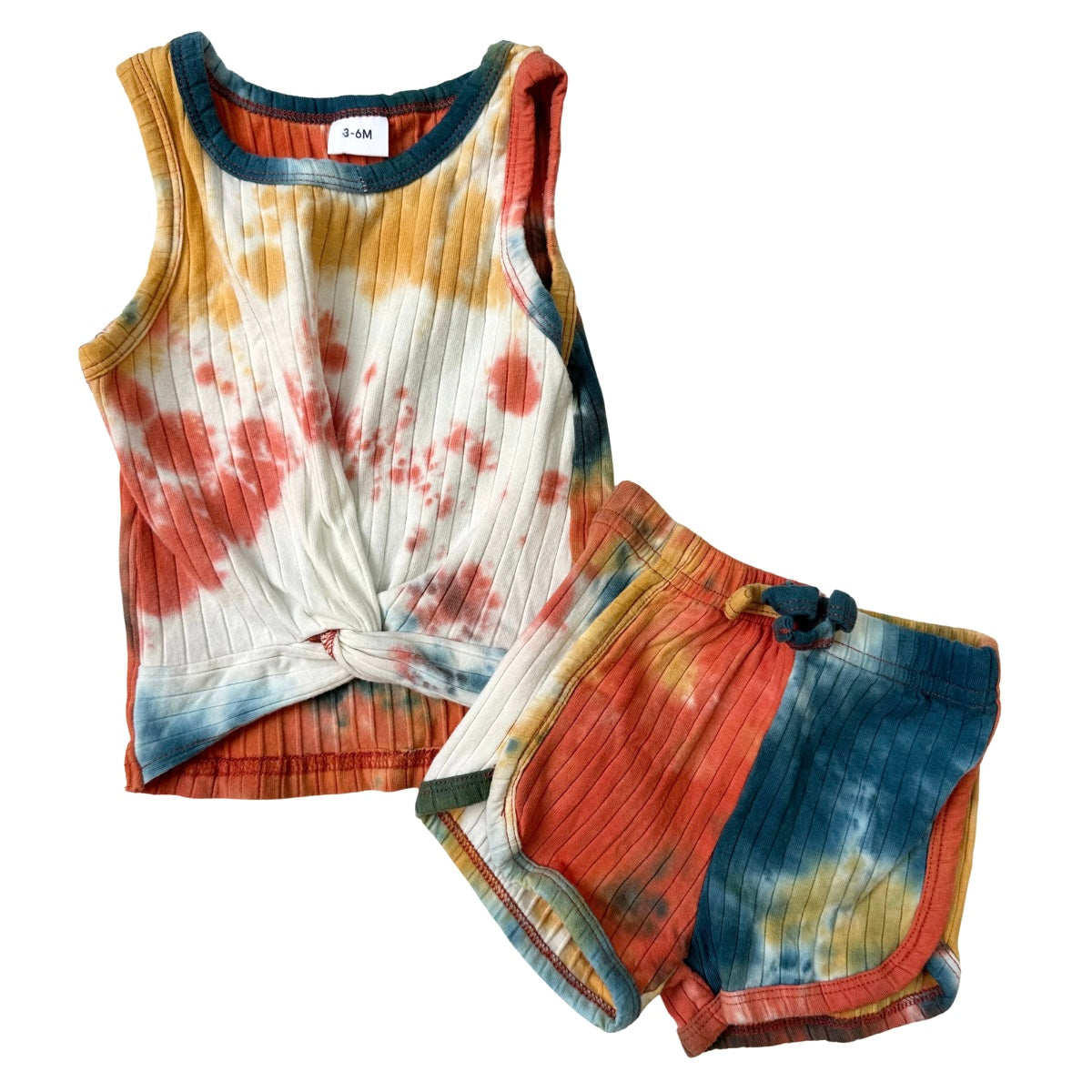 Ribbed Tie Dye Set