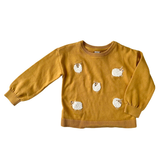 Mustard Sheep Sweater