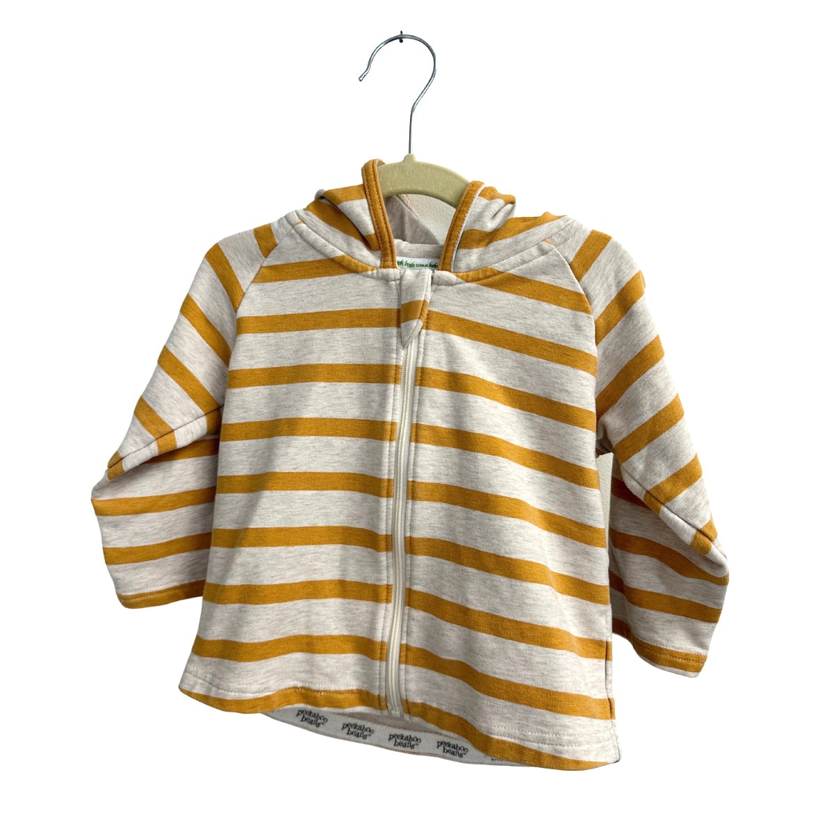 Peekaboo Beans Striped Hoodie