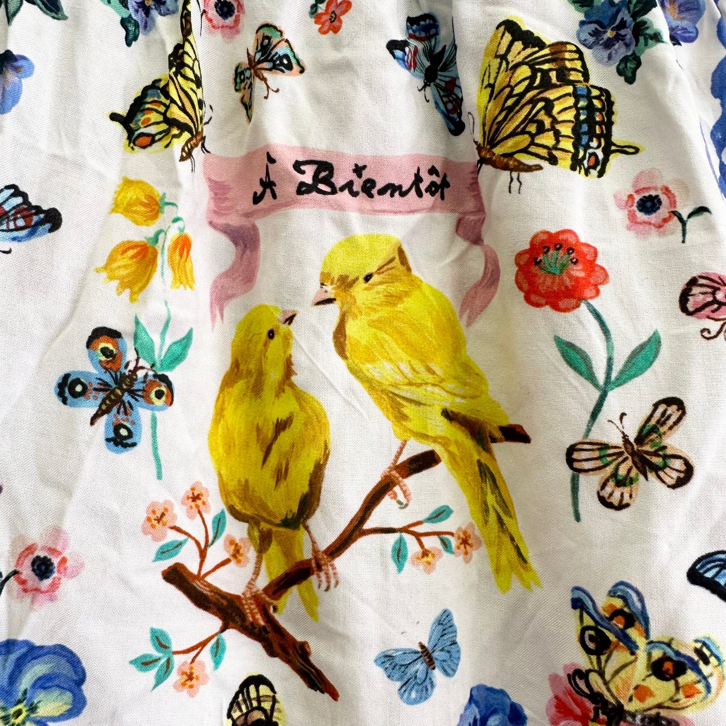 À Bientôt Bird Dress