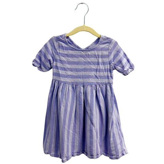 Lilac Striped Dress